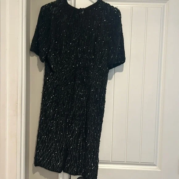 Golden Girls-2 Vintage Stenay Silk Sequence Ritzy Dresses Silk Cocktail attire - Picture 2 of 16